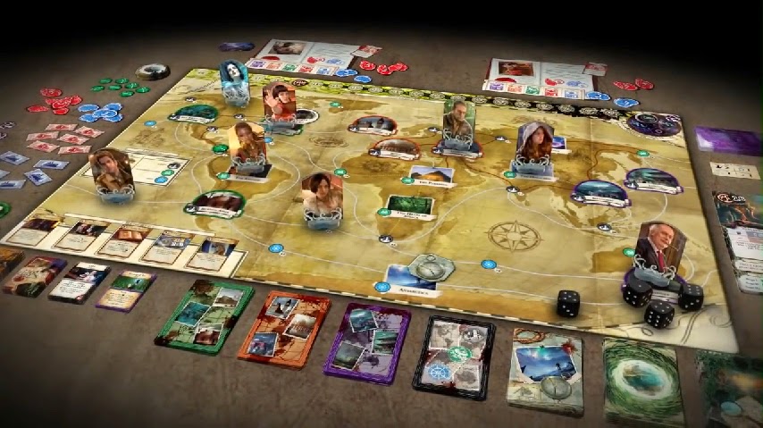 Mesa de jogo de Eldritch Horror